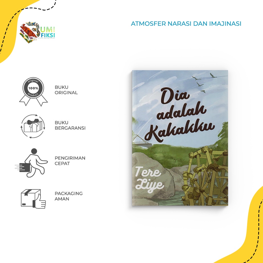 Jual Buku Bacaan Novel | Dia Adalah Kakak Ku By Tere liye - BUMIFIKSI ...