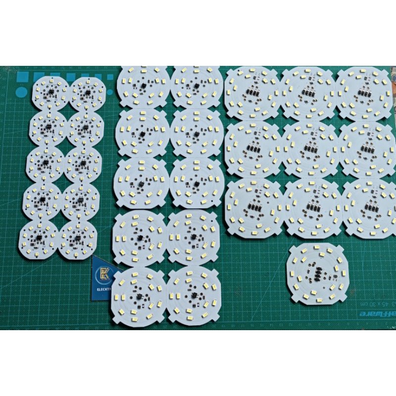 Jual paket Pcb lampu led 1ed 10, 15, 18, watt / watt 10 pcs, total