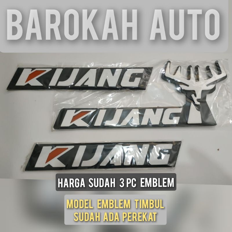 Jual Kijang Super Tulisan Emblem Kijang Harga Sudah Pc Shopee Indonesia