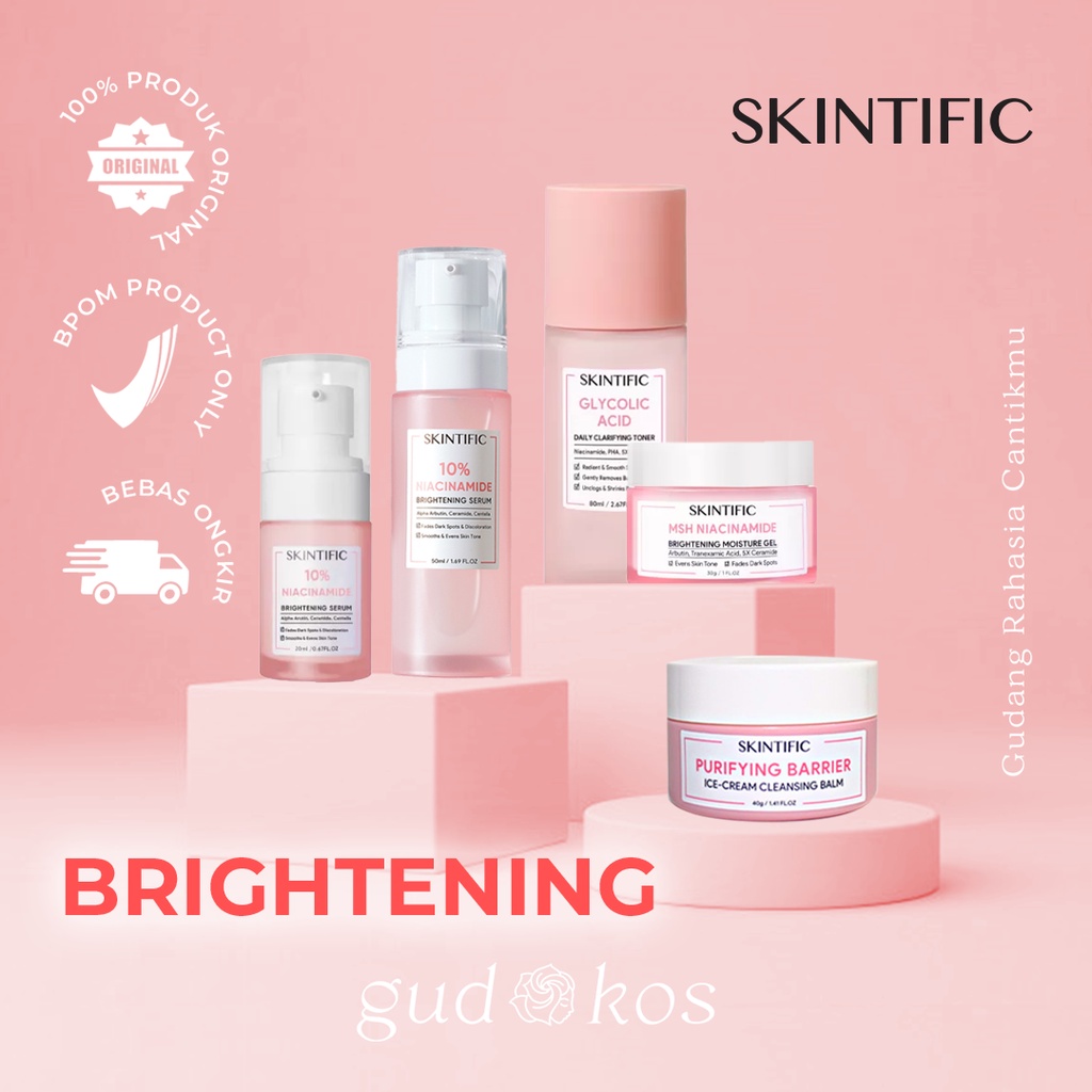 Jual SKINTIFIC Canada Skin Care Daily Glowing Series Moisturizer