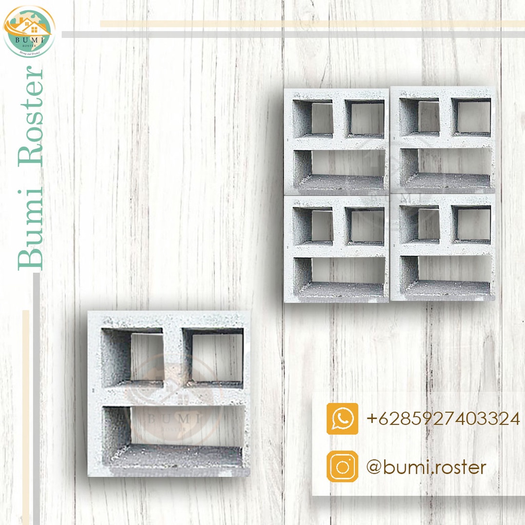 Jual Loster/Roster Beton Kotak 3 | Shopee Indonesia
