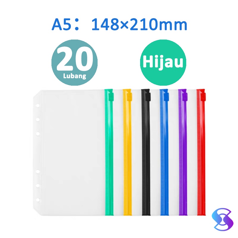 Jual ZIPLOCK BINDER /Kantong Penyimpanan Tagihan/Binder Divider/Zipper