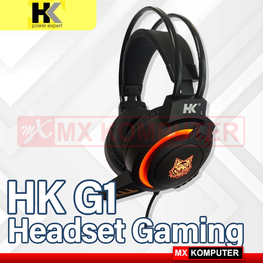 Jual Headset Gaming HK G1 LED Sound Expert PC Gaming Headset | Shopee ...