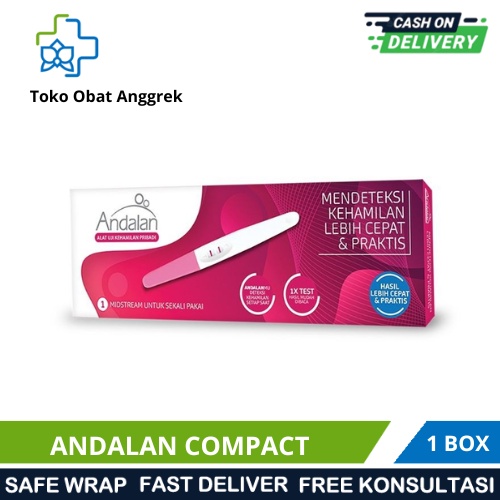 Jual Andalan Compact/Alat Tes Kehamilan/Andalan Pregnancy Test ...