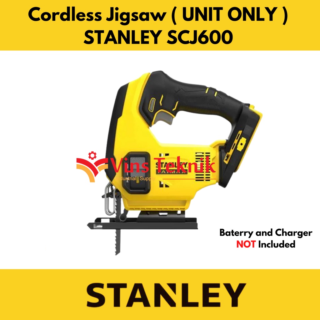 Jual Mesin Gergaji Jigsaw Baterai Cordless Jig Saw Scj Stanley