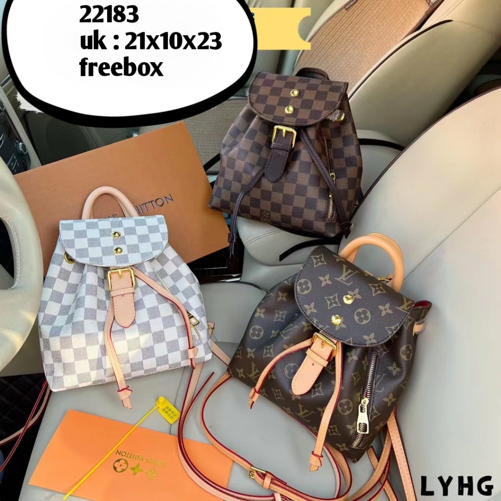 Detail Produk Tas wanita / Ransel Louis Vuitton​ - mono coffee