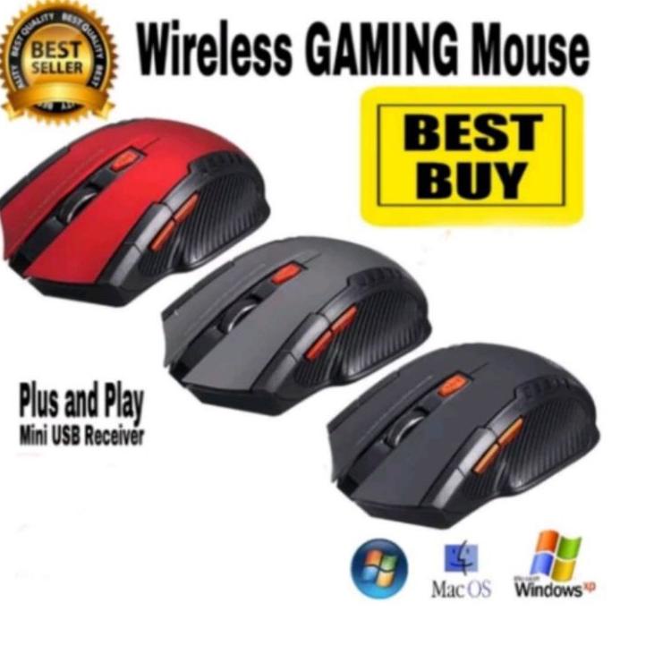 Jual Segera Beli Mouse wireless pc gaming warna warni PC laptop ...