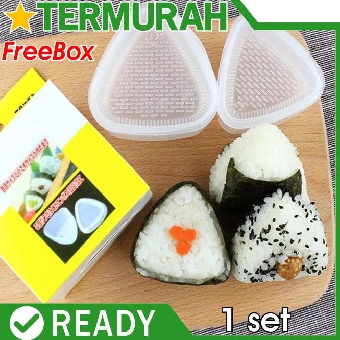 Jual JFK0L Cetakan ONIGIRI nasi kepal onigiri Rice Mold segitiga ...