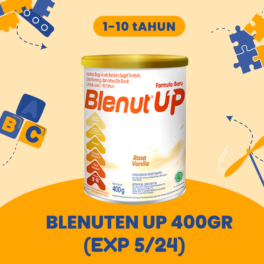 Jual Susu Formula Blenut Up 400 gram Susu Pertumbuhan untuk Anak Kurang