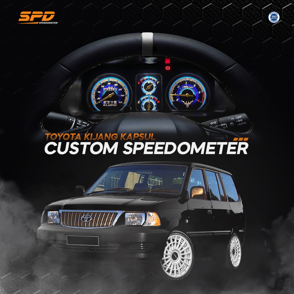 Jual PANEL SPEEDOMETER CUSTOM TOYOTA KIJANG KAPSUL/LGX/KRISTA/SUPER