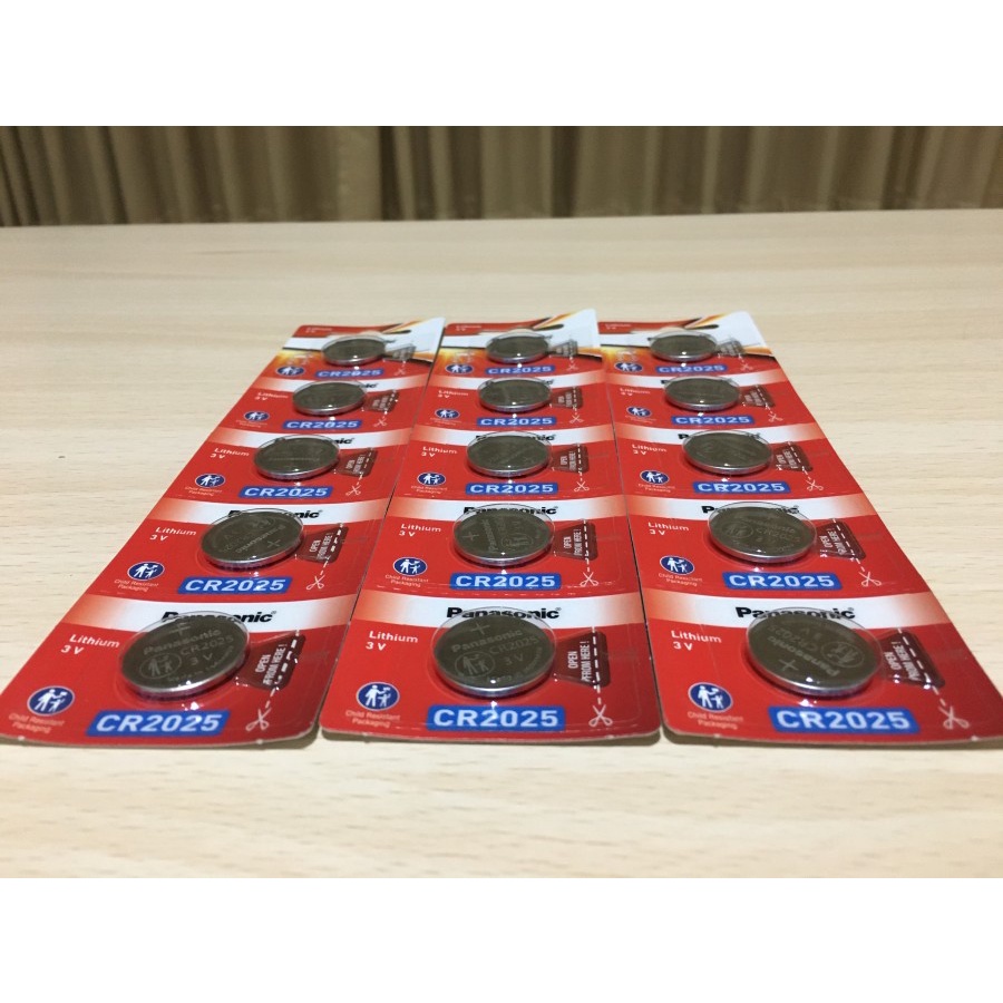 Jual BATTERY LITHIUM 3 VOLT BATERAI COIN KANCING CR2025 CR2025