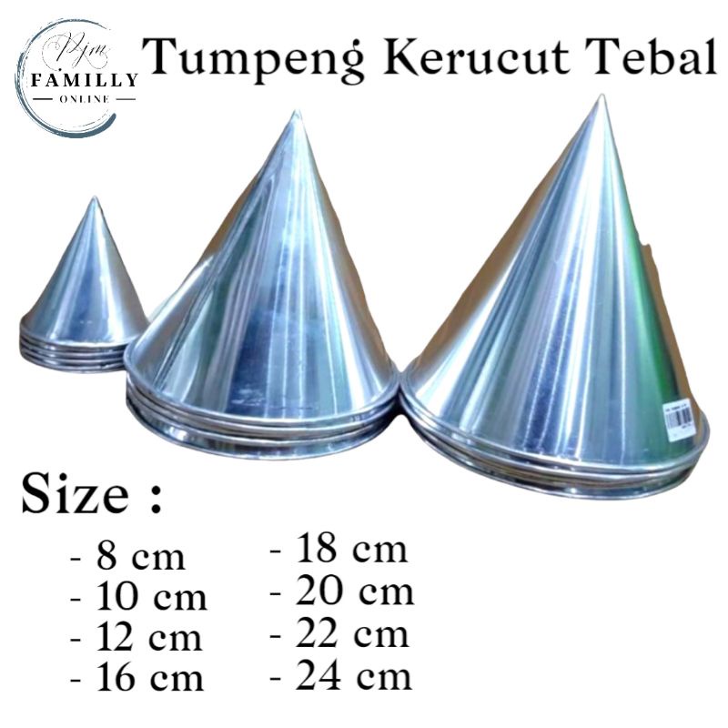 Jual Tumpeng Kerucut Cetakan Kerucut Nasi Cetakan Nasi Tebal 0 35mm