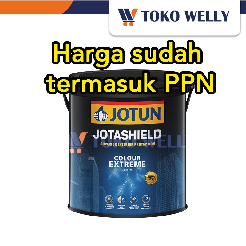 Jual Jotun Jotashield Colour Extreme Cat Tembok Eksterior Warna Putih Ready Mix Galon 2 0208