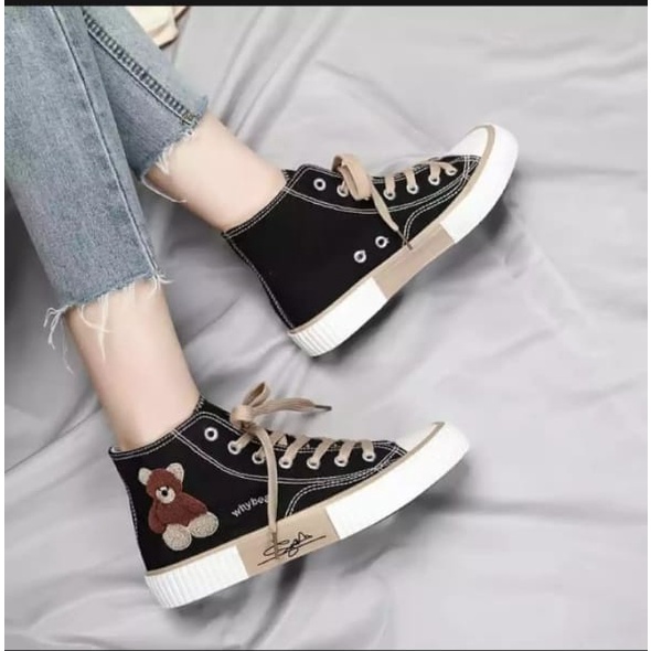 Jual sepatu boot kekinian boneka panda | Shopee Indonesia