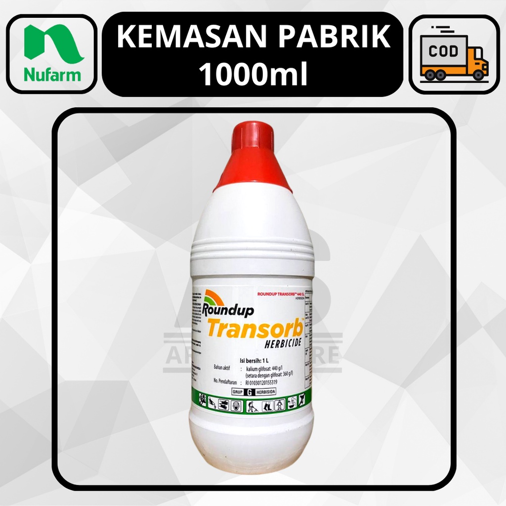 Jual Herbisida ROUNDUP TRANSORB 440 SL Lebih Kuat Kemasan Pabrik 1