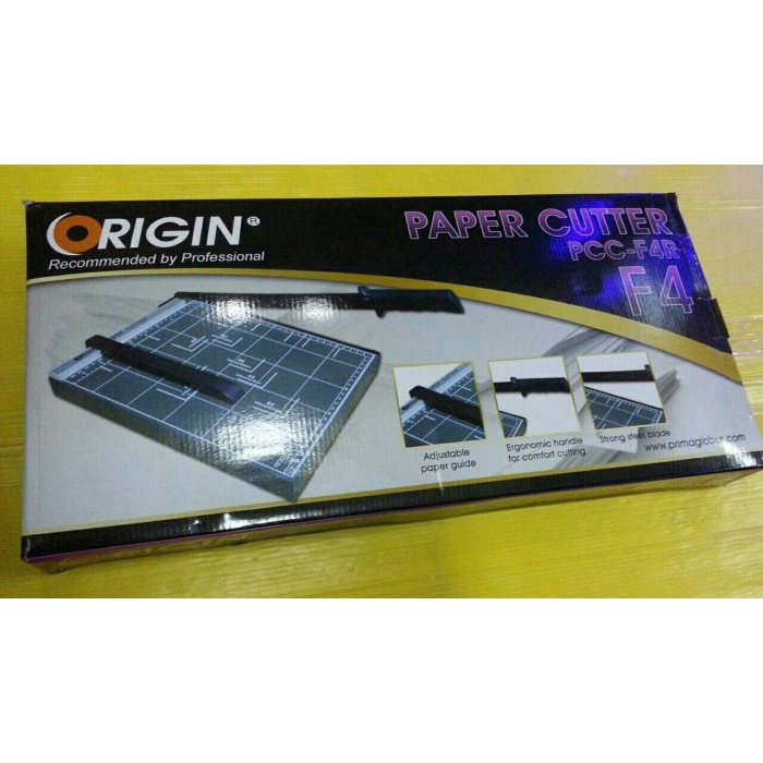 Jual Mew Origin Paper Cutter F4r Dark Grey Alat Potong Kertas Ukuran