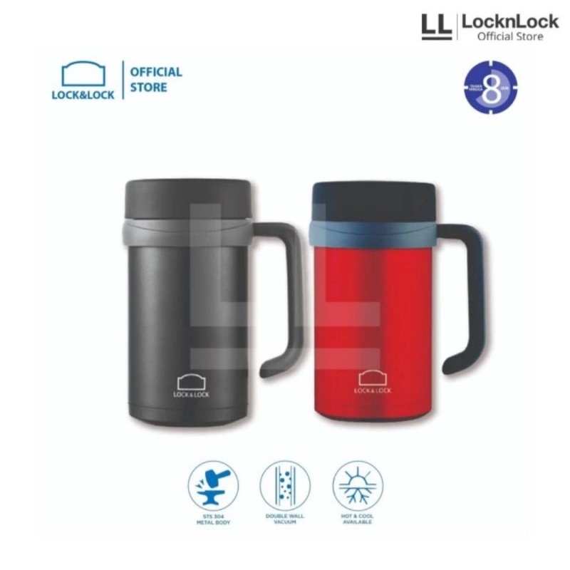 Jual Locknlock Table Mug Tumbler Hot And Cool 500ml Shopee Indonesia 1351