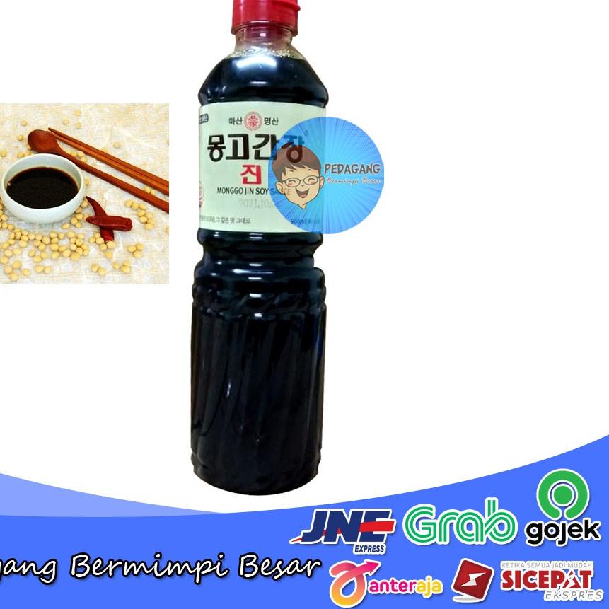 Jual Monggo Jin Gan Jang 900ml Jin Ganjang Korean Soy Sauce
