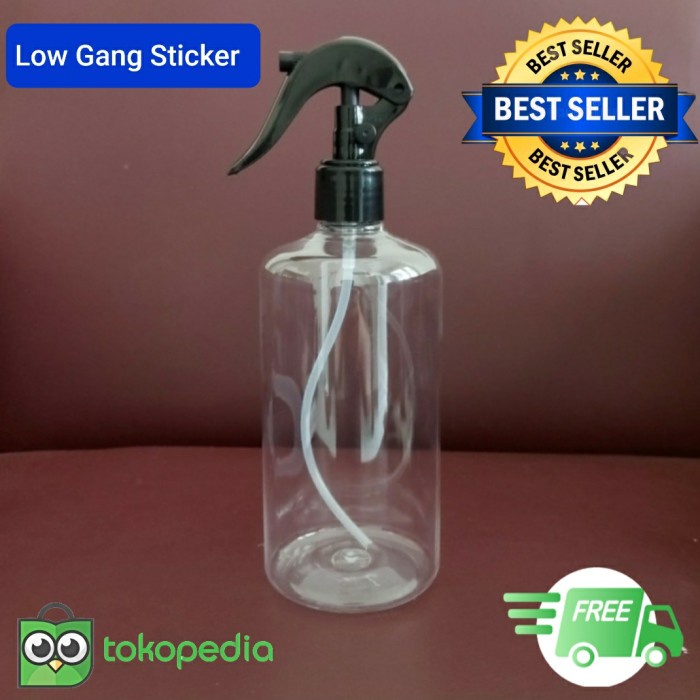 Jual [B0T0L] Botol Bening 500Ml Spray Hitam Sowang | Shopee Indonesia