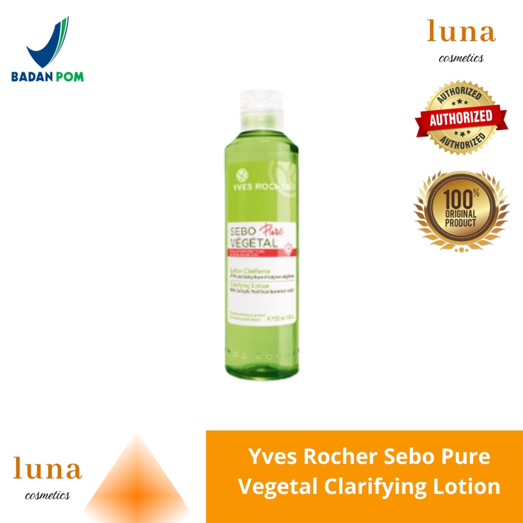 Jual Yves Rocher Sebo Pure Vegetal Clarifying Lotion 50ml | Shopee ...