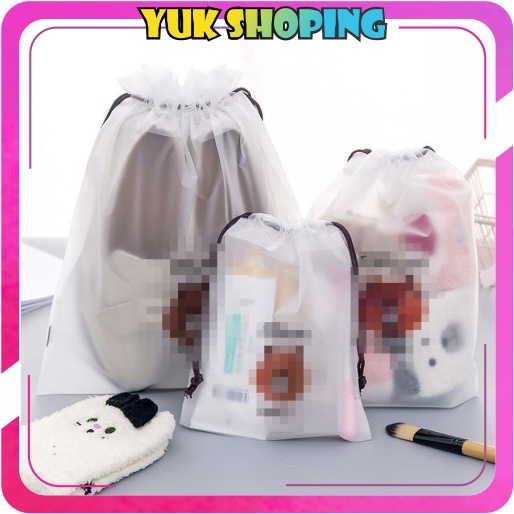 YUKSHOPINGTravel Pouch Cat Organizer Bag Cosmetic Poch Tas Kosmetik Make Up Serbaguna Anti Air Import R080