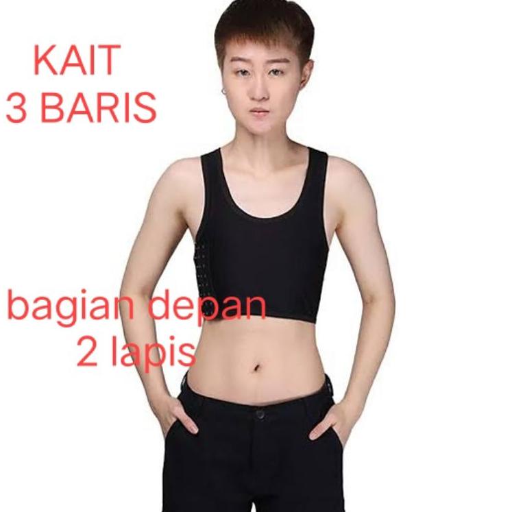 Jual BREAST BINDER PERATA DADA COSPLAYER TOMBOY MURAH BRA SPORT KAIT