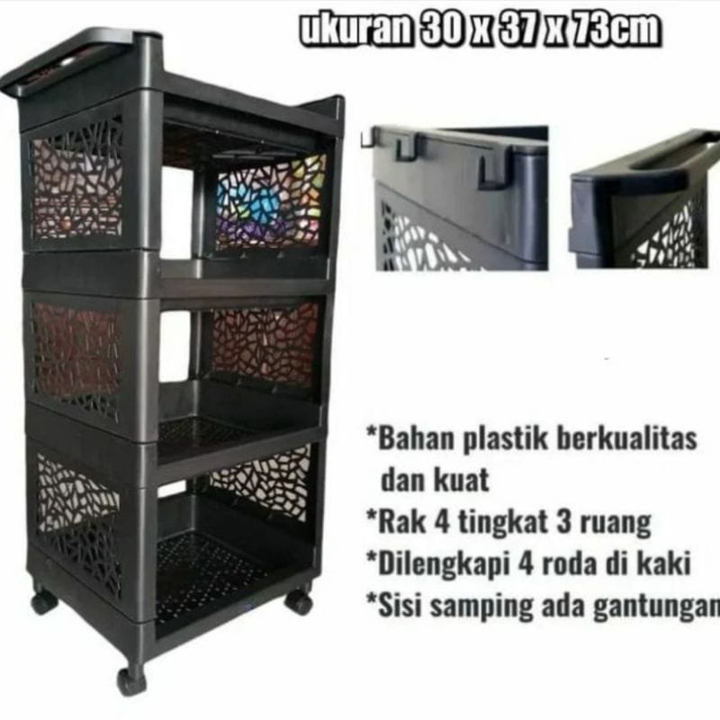 Jual Rak RSTK 4 Susun / Rak Serbaguna | Shopee Indonesia