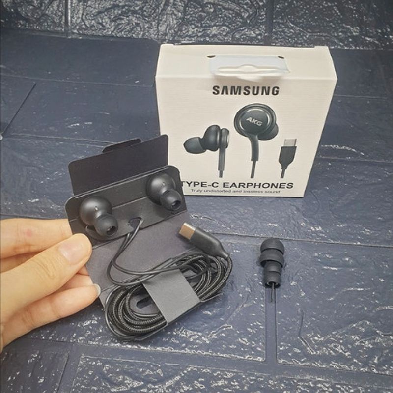 Jual Earphone Samsung Type C AKG Headset Extra Bass Type C Samsung M52