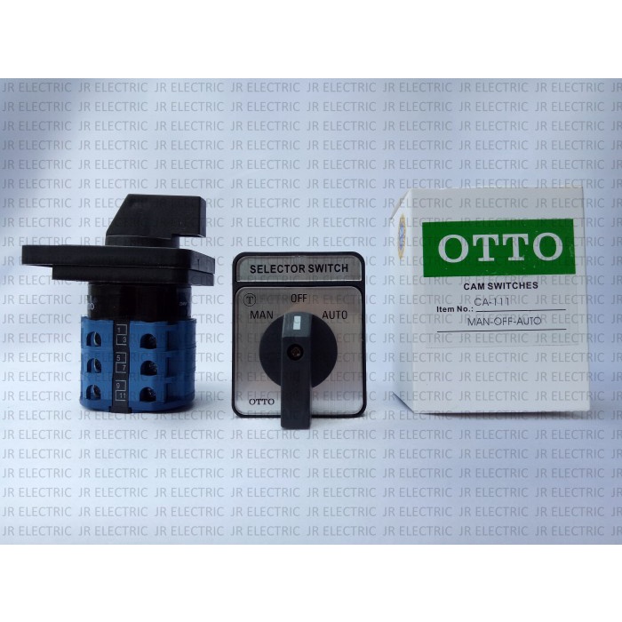 Jual OTTO Selector Switch/ Cam Switch CA-111/3P/ MOA (MANUAL OFF AUTO ...