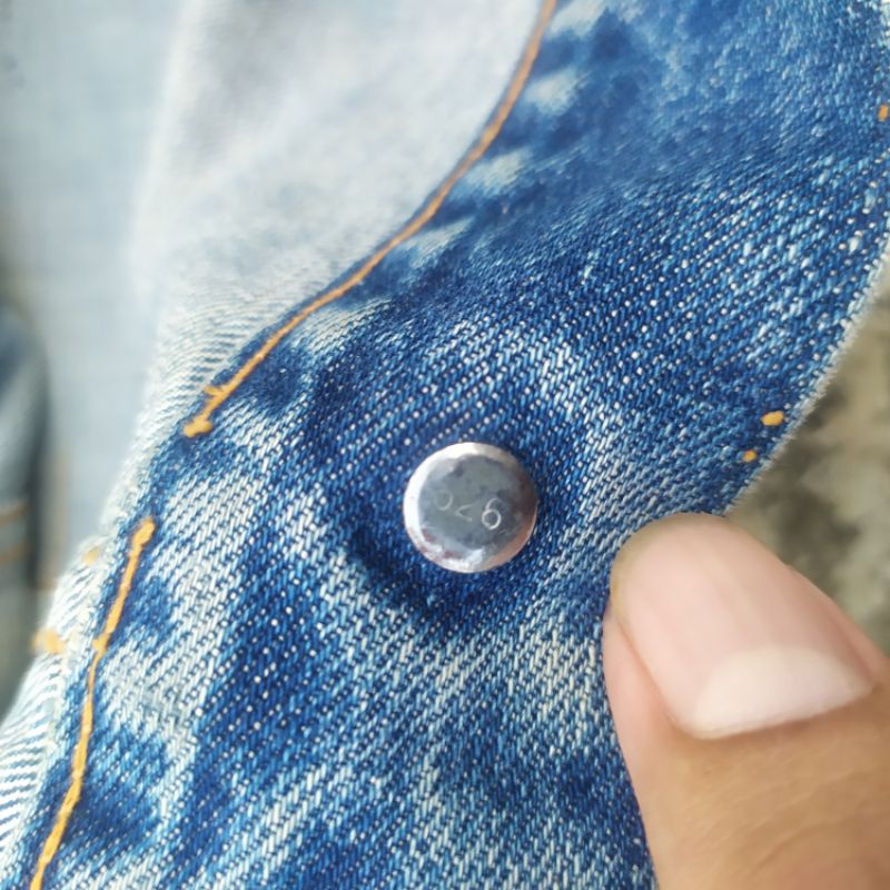 60s〜 LEVIS 805-0217 BIG E Slake Stamp ストレートデニム
