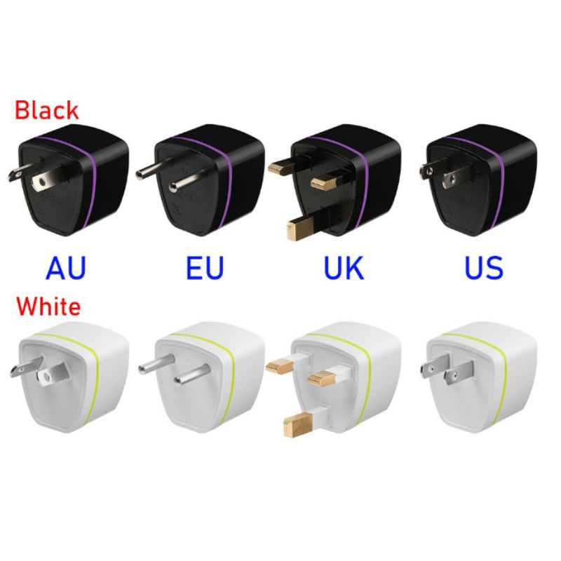 Jual AEBDG Universal Travel AC Wall Power Adapter China and UK Plug to ...