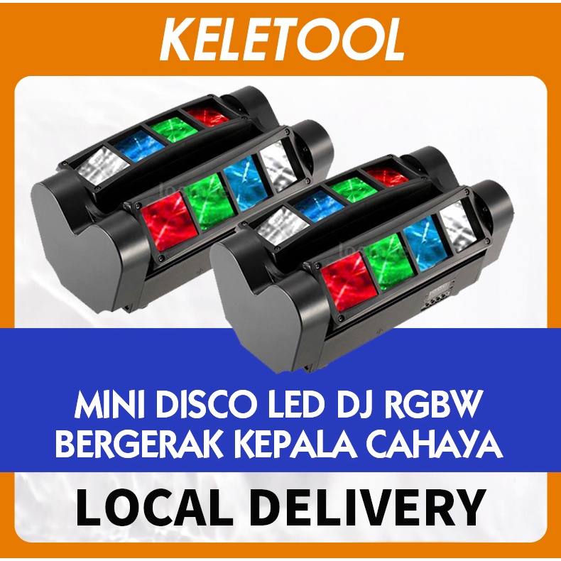 Jual spider light Mini LED Spider Light RGBW Bar Beam RGBW Memindahkan ...