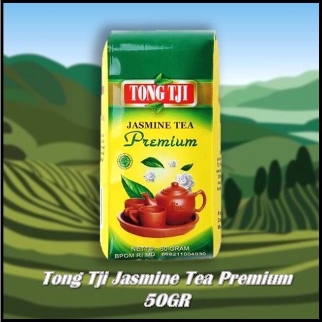 Jual Tong Tji Jasmine Tea Premium 50GR | Shopee Indonesia