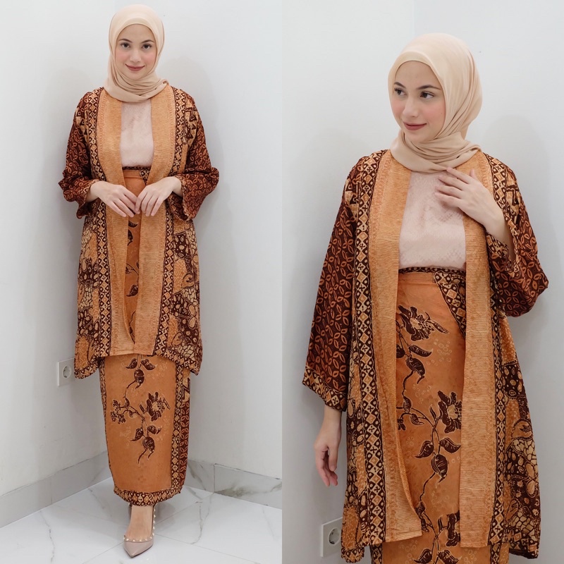 Jual Jupri Batik Set Outer Series Part By Sarah The Label Shopee Indonesia