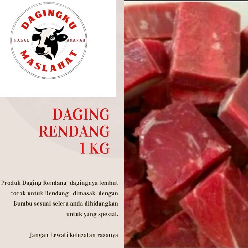 Jual Daging Rendang Premium 1kg | Shopee Indonesia