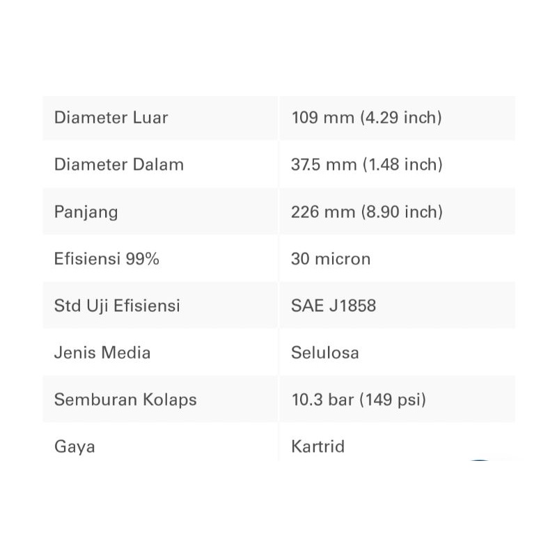 Jual Lube Filter Oli 5573014 / P550132 Donaldson Filter | Shopee Indonesia