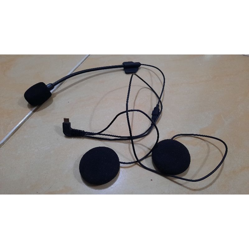 Jual freedconn speaker+mic helm half face | Shopee Indonesia