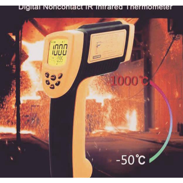 Jual Thermometer infrared non-contact pengukur panas suhu pabrik ...
