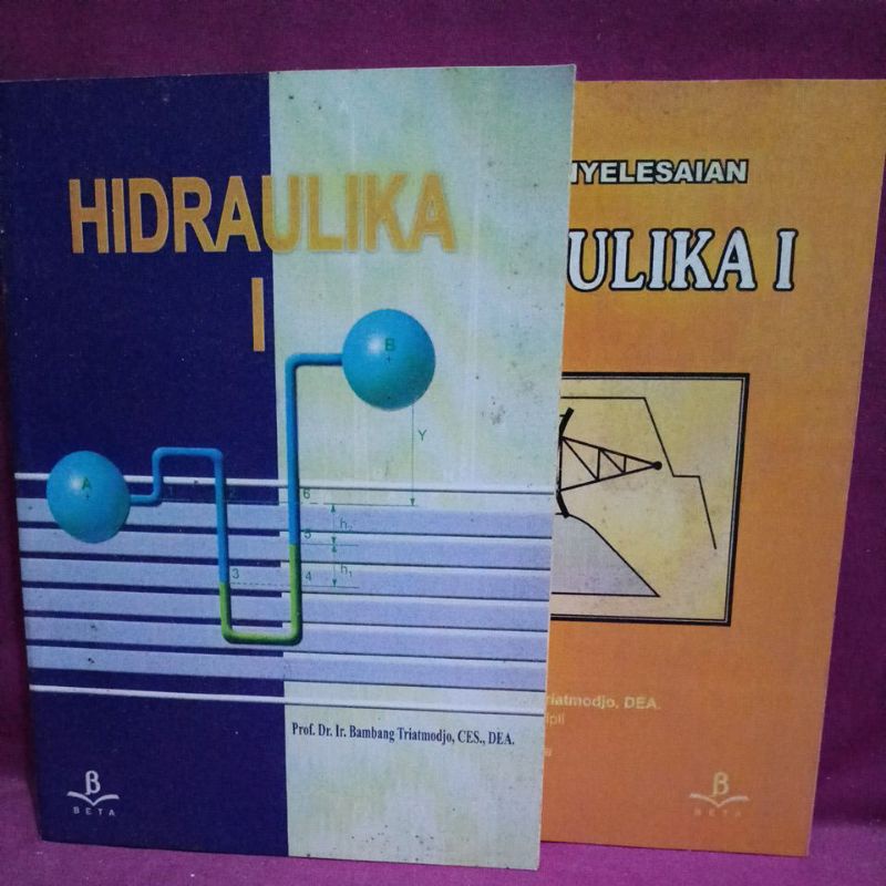 Jual Paket 2 Buku Hidraulika 1 & Soal - Penyelesaian Hidraulika 1 By ...