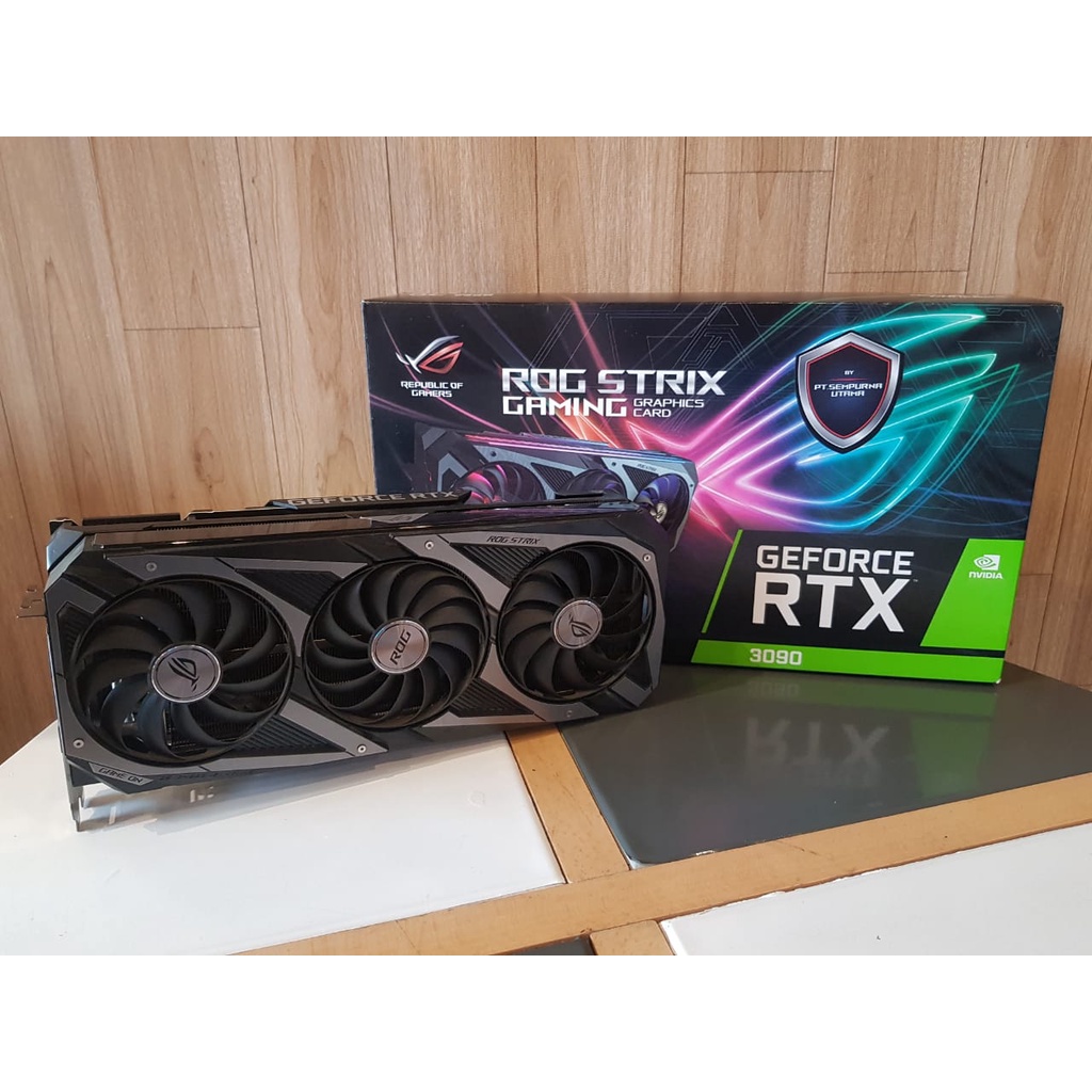Jual VGA ASUS ROG STRIX OC NVIDIA GeForce RTX 3090 24GB GDDR6X GAMING ...