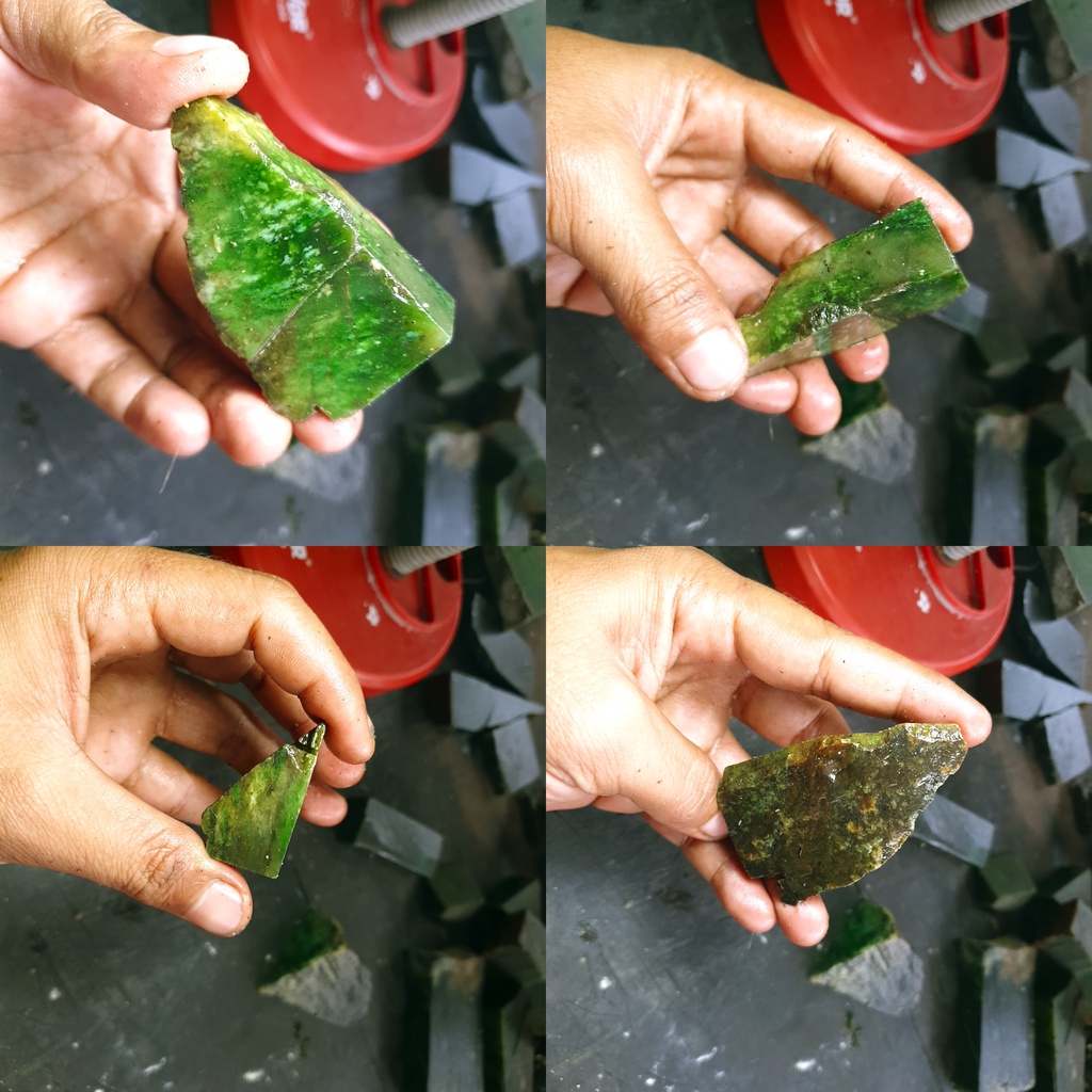 Jual Potongan Bahan Batu Giok Asli Nephrite Jade Natural Original Kd3641 Shopee Indonesia 8920