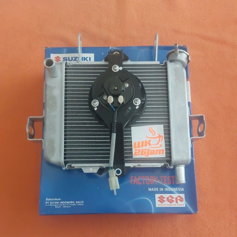 Jual sepaket radiator gsx dan kipas original suzuki | Shopee Indonesia