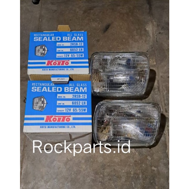 Jual Headlamp Kotak Halogen Koito Taft GT Rocky Hiline Feroza Kijang L300 Katana Shopee Indonesia