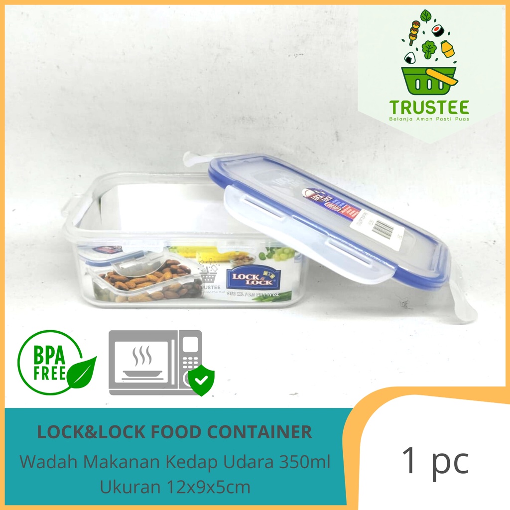 Jual Lock & Lock Food Container Wadah Makanan Kedap Udara 350ml ...