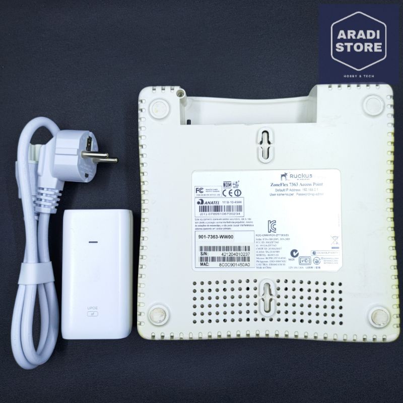 Jual Ruckus 7363 AP (3 port LAN, support VLAN, PPOE client) | Shopee ...
