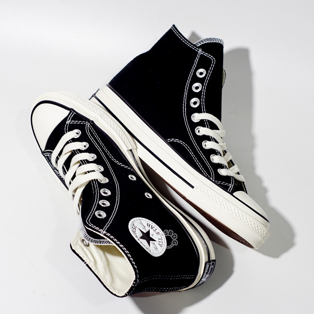 Converse 70s Chuck Taylor All Star High Black Egret Size 36-44