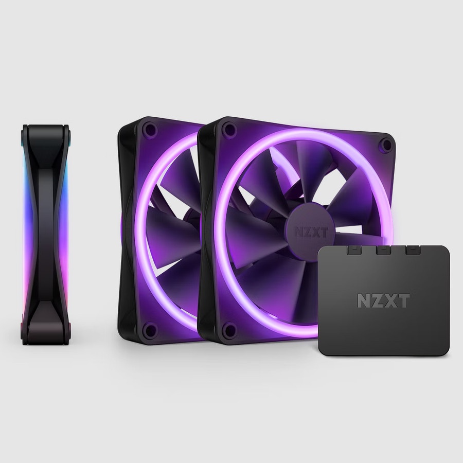Jual NZXT F120 RGB DUO Triple Pack - Black | Shopee Indonesia