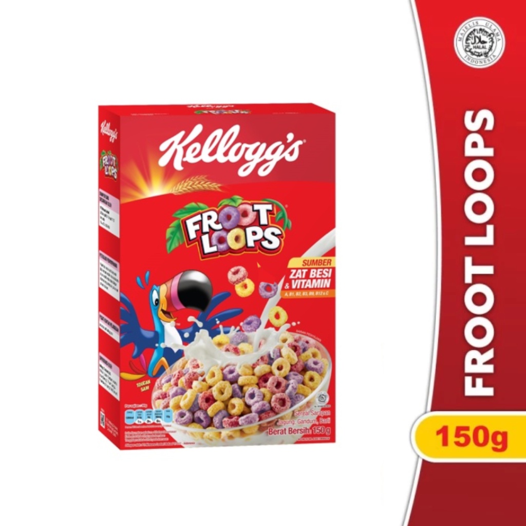 Jual Kellogg's Cereal Froot Loops 150 Gram | Shopee Indonesia