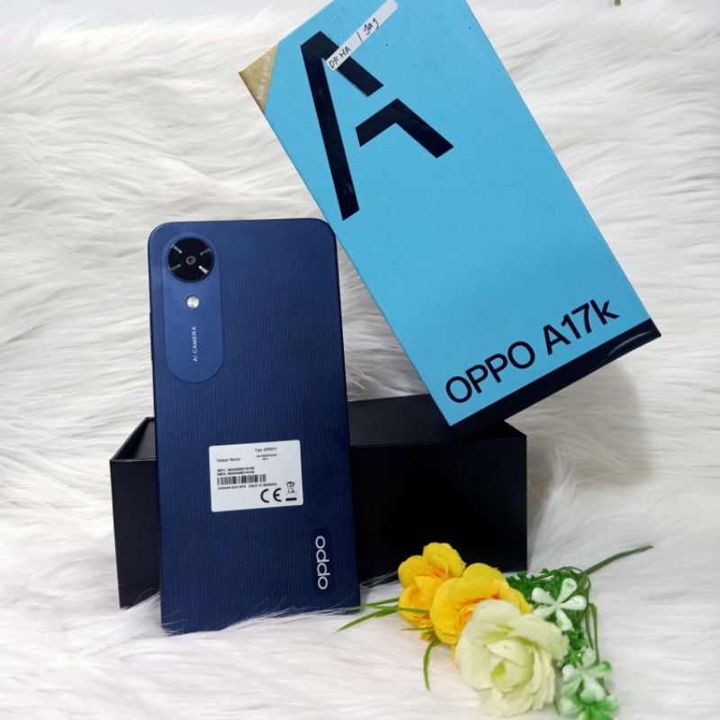 Jual OPPO A17K 3/64GB SECOND FULLSET | Shopee Indonesia