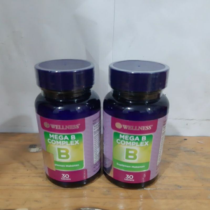 Jual Wellness Mega B Complex Isi 30 Tablet | Shopee Indonesia